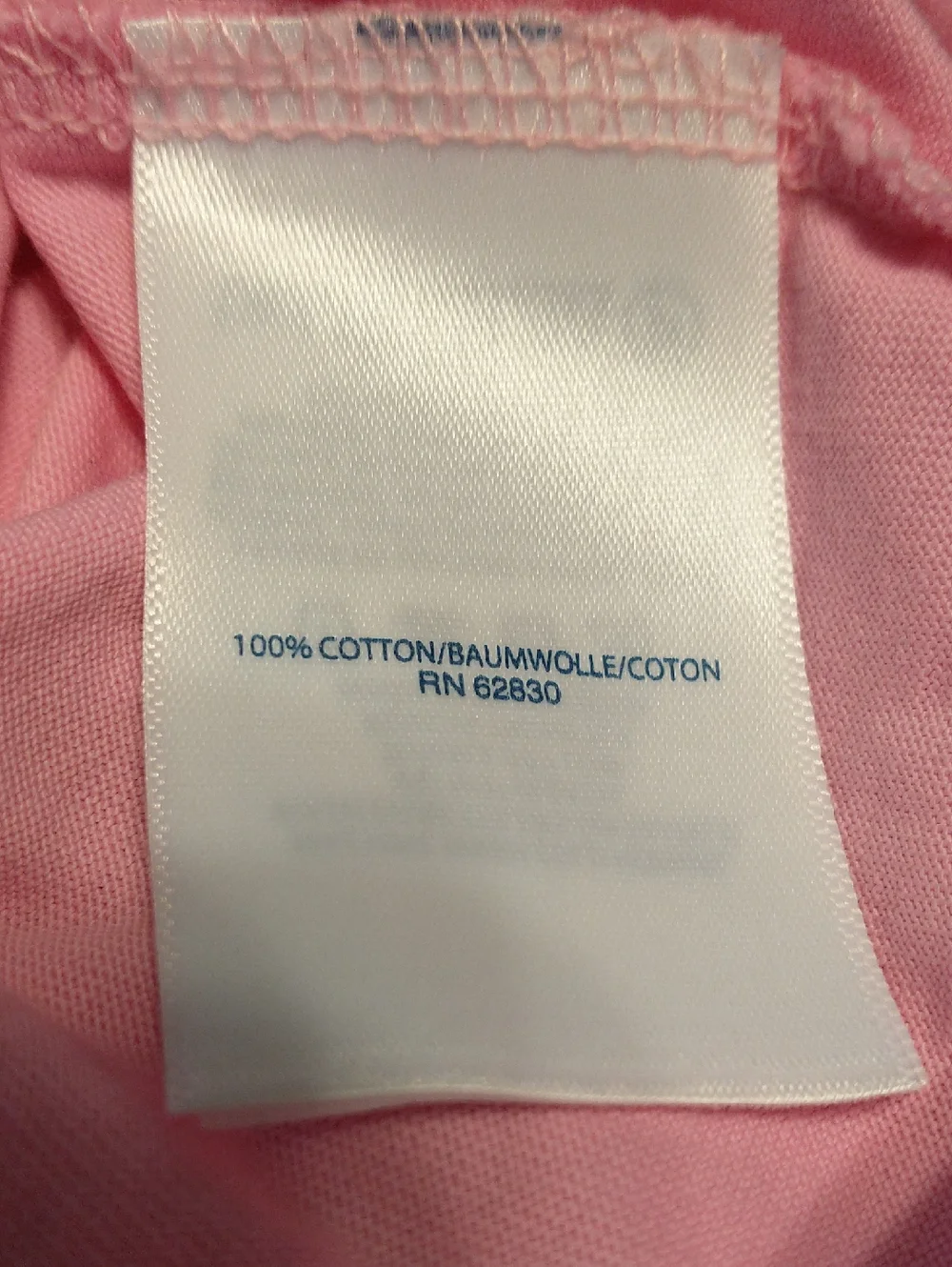 Lands' End Pink and Red Ringer Top - Picture 7 of 7